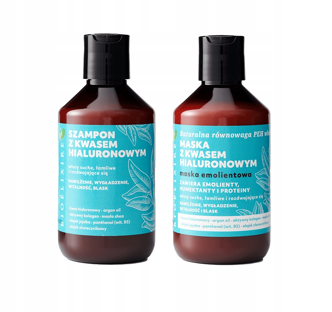 

Bioelixire Szampon Maska Nawilżająca Włosy 300ML