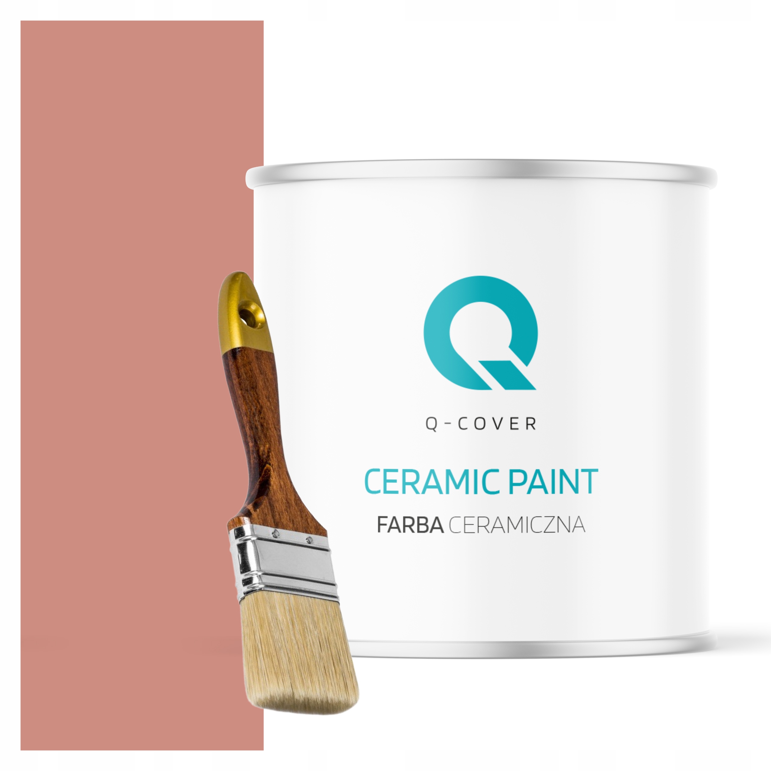 Keramická Lososová Farba H5533 5L Mat Poľský Výrobca Štetec