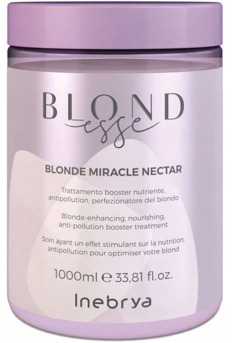 Inebrya Výživná Kúra Pro Blond Vlasy 1000 ml