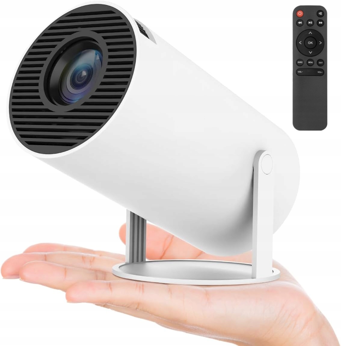 Projektor Led XPart z Android Tv, rozdzielczość 1280x720, WiFi, Bluetooth