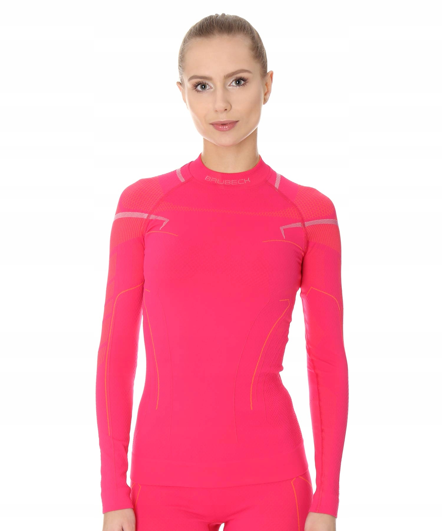 Brubeck koszulka termoaktywna damska bluza fuksjowa Thermo outdoor narty Xs
