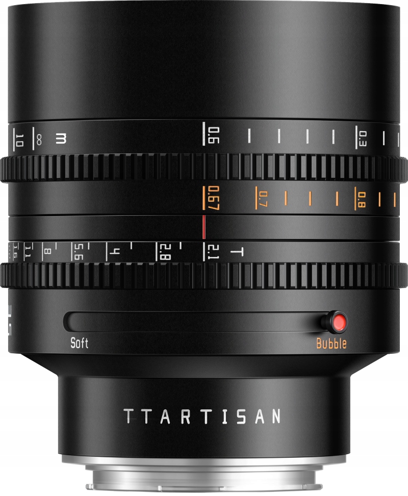TTArtisan 85mm T2.1 Cine Soft-Bubble L-bajonet