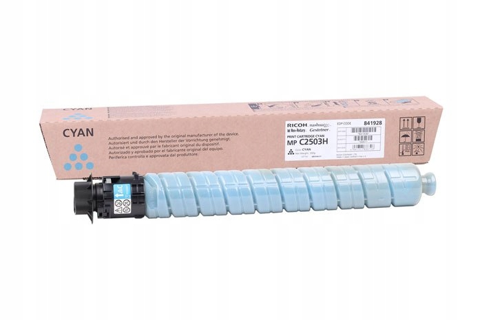 Originální toner Cyan Ricoh MPC2003, MPC2004, MPC2011, MPC2503, MPC2504 (84