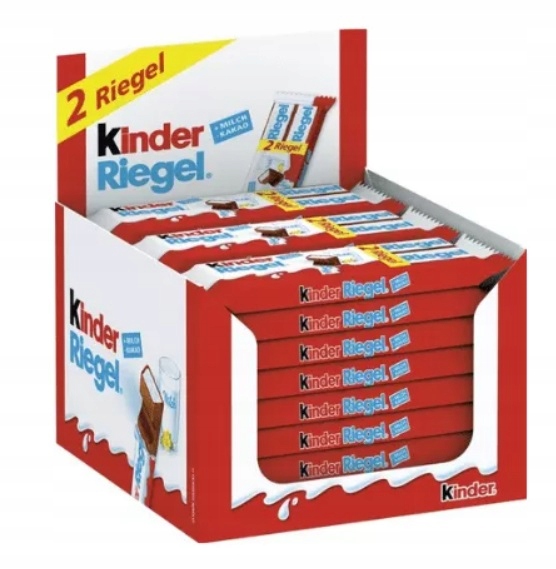 Levně 24 x 42 g Ferrero Kinder Chocolate Maxi čokoládové tyčinky Karton