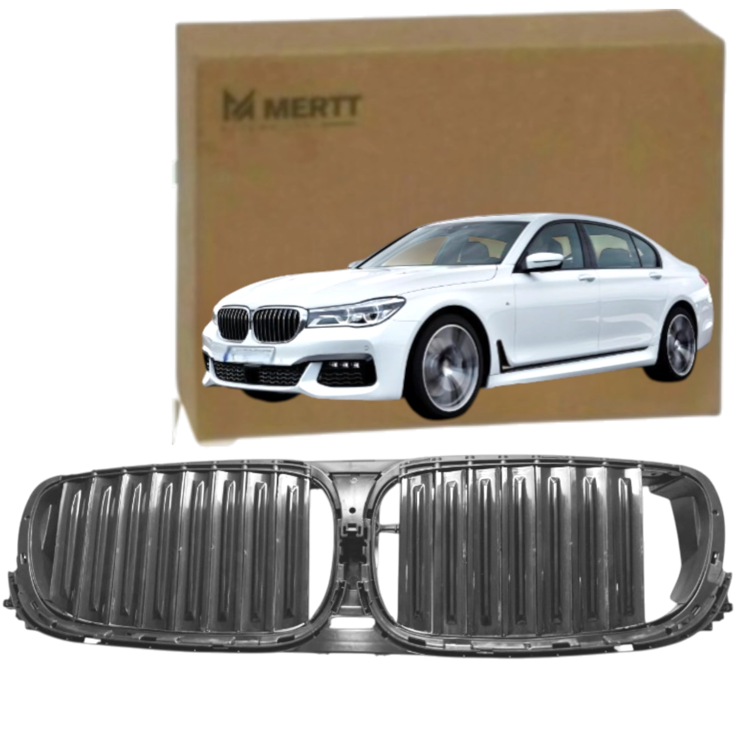 Bmw 7 g11 g12 15-18 přívod Volant Vzduchu Roleta žaluzie 51138071195