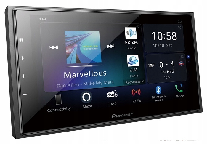 PIONEER SPH-DA160DAB CARPLAY ANDROID-AUTO DAB K-ÓW