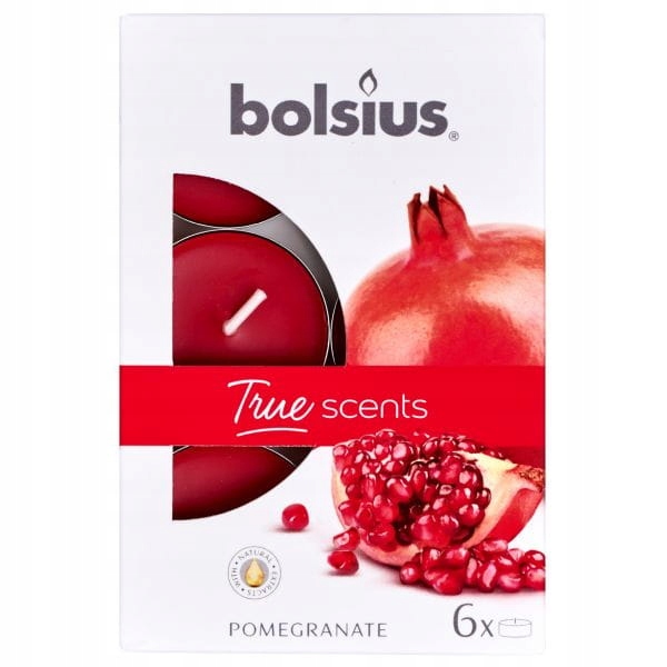 

Bolsius Podgrzewacz zapachowy 4h Granat 6szt