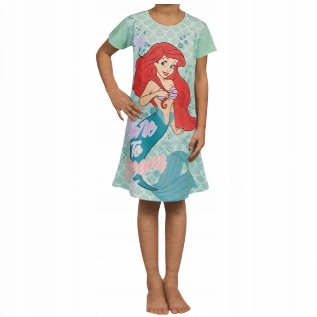 

Disney koszula nocna piżama arielka rozmia 122/128