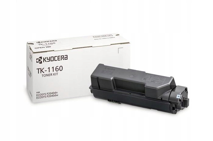 Originálny čierny toner Kyocera Ecosys P2040 (TK1160, TK-1160, 1T02RY0NL0)