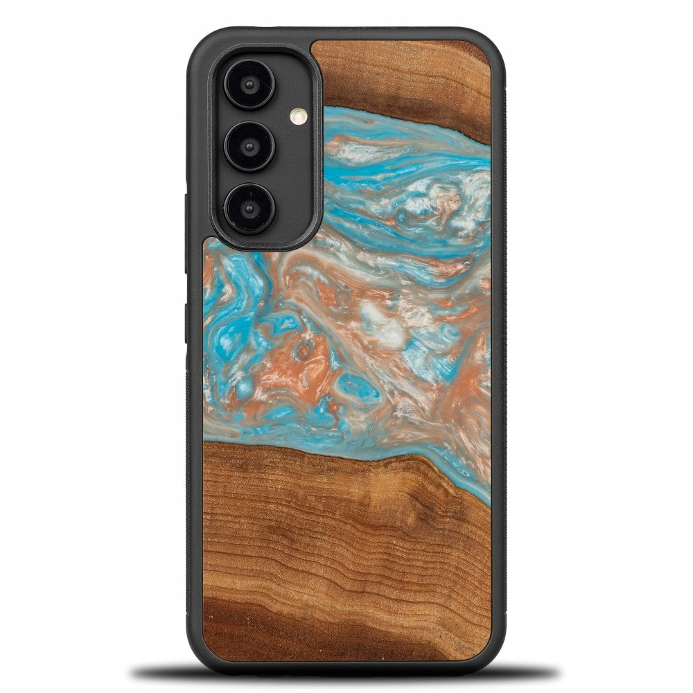 Pouzdro Bewood Unikátní pro Samsung Galaxy A54 5G Planety Saturn
