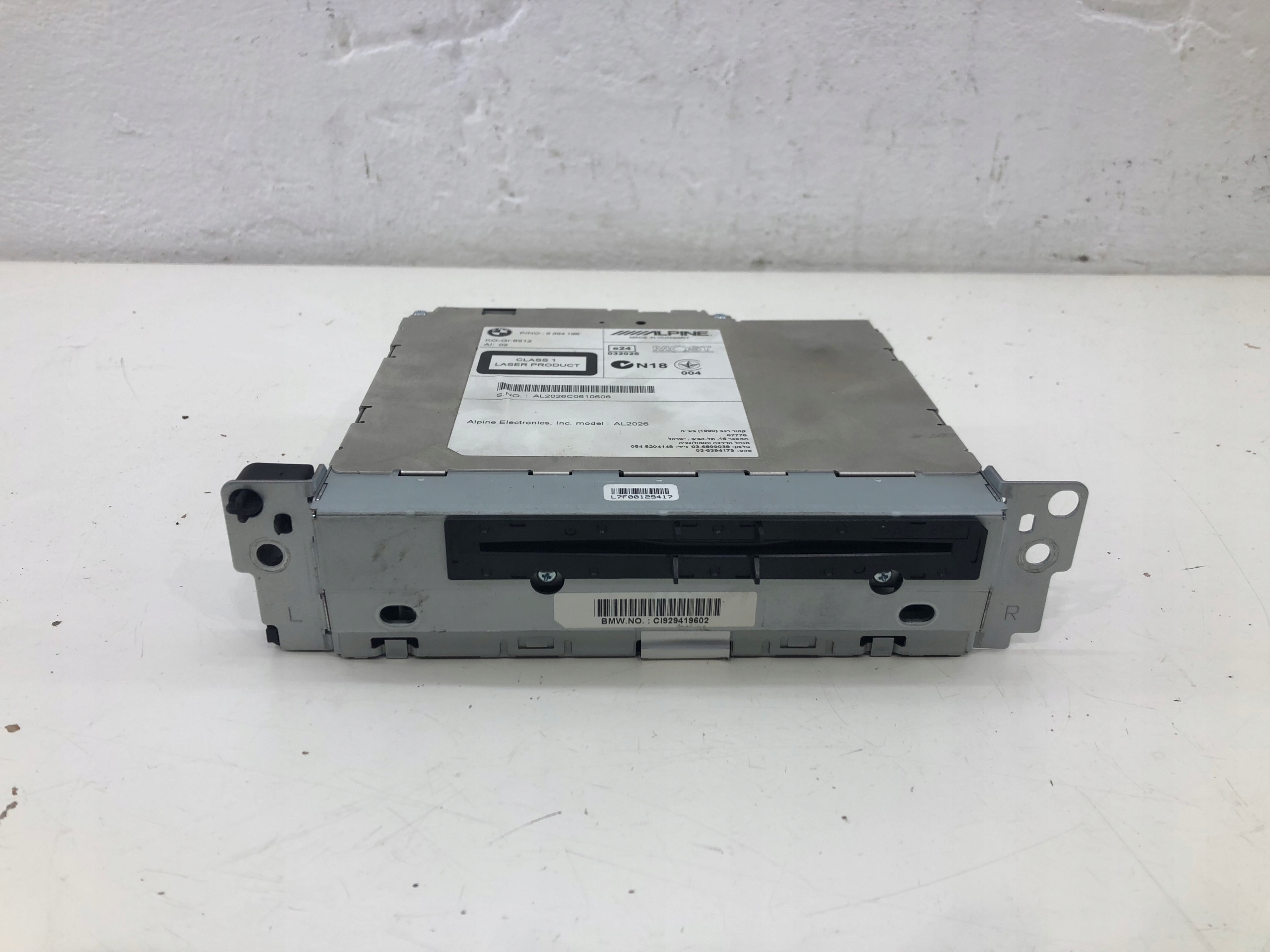 BMW F10 F11 RADIO CD ALPINE 9294196