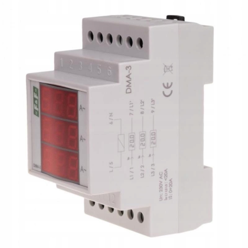 Amperometer, indikátor intenzity DMA-3 Ff