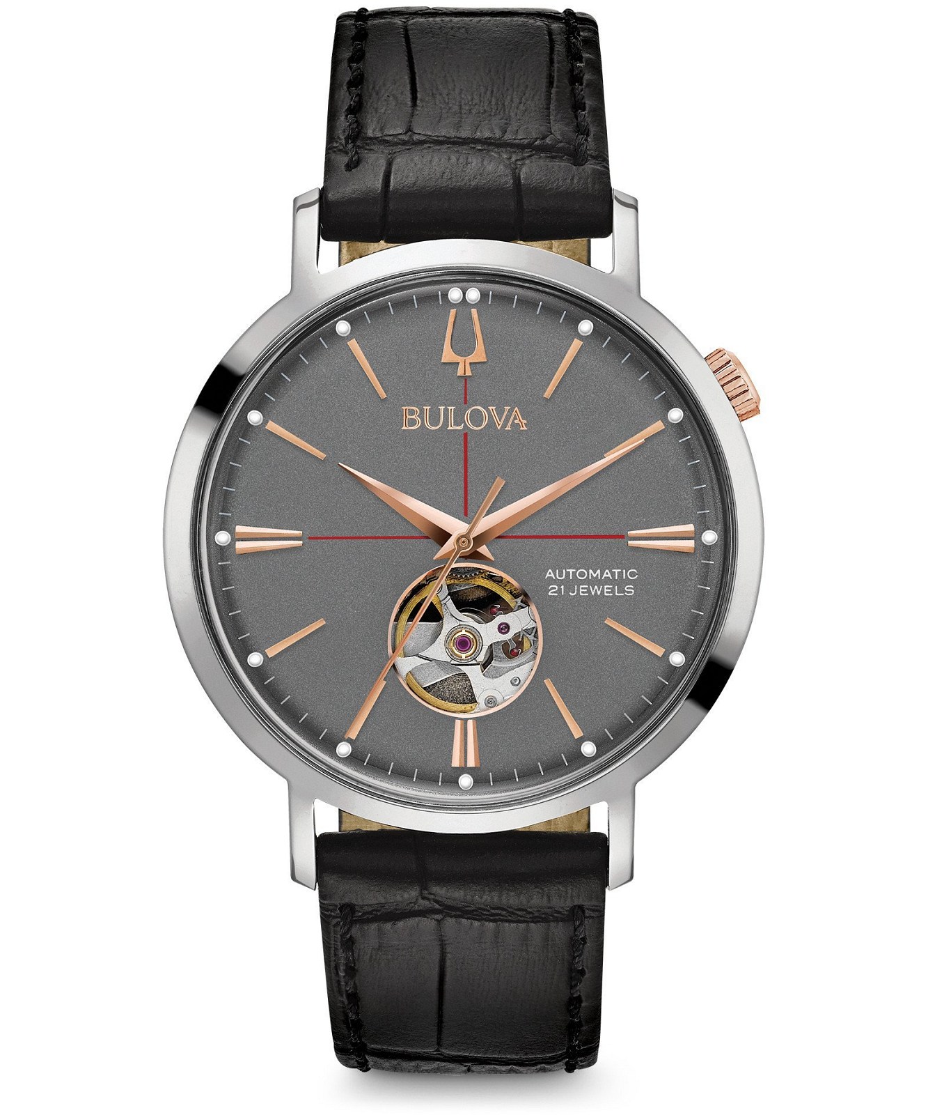 Pánské hodinky Bulova Classic Automatic Open Heart