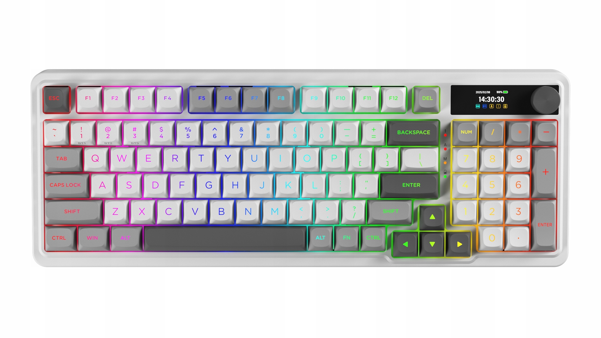 Mechanická klávesnice Redragon K719PK-RGB-PRO Galatin Pro