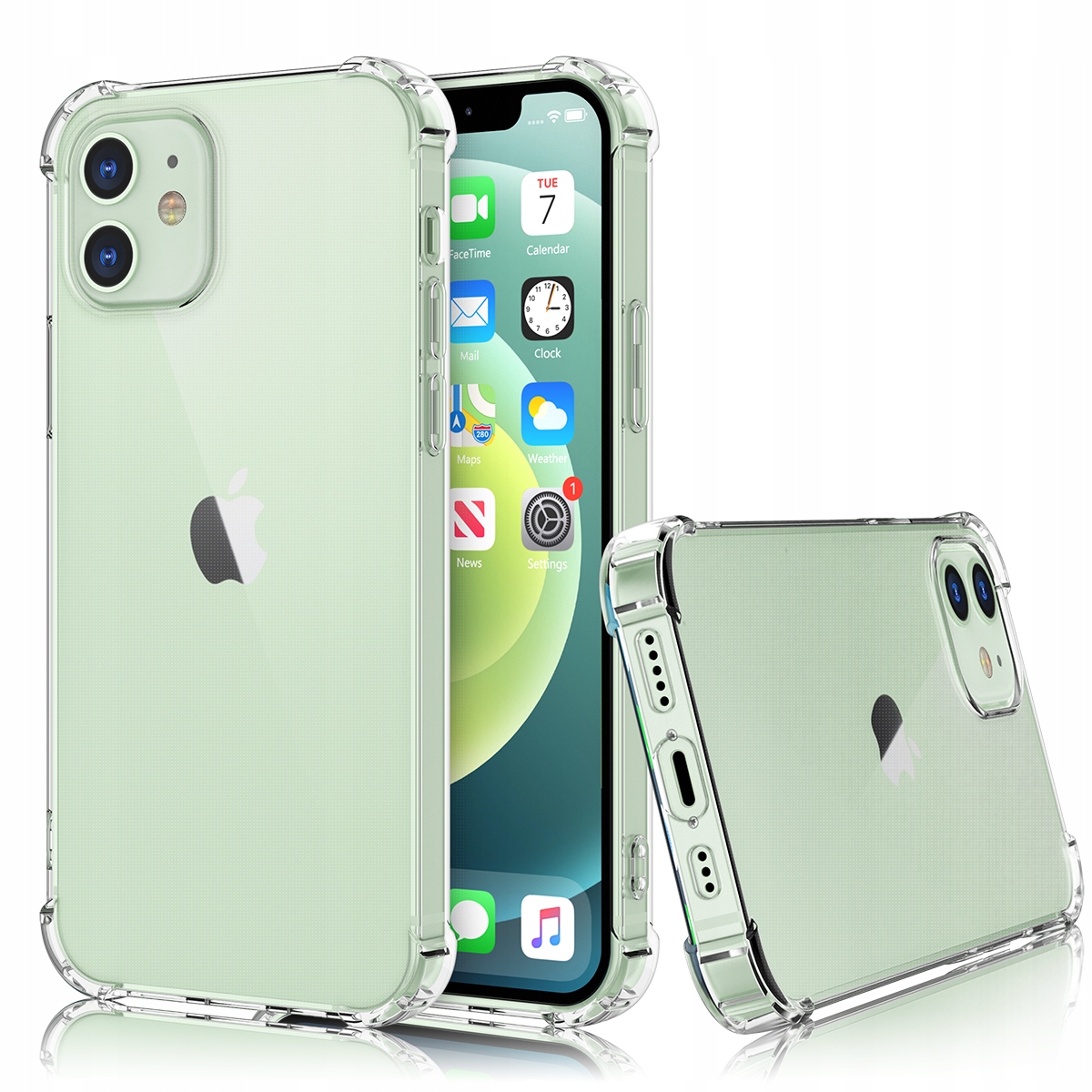 

Etui do Apple iPhone 12 mini Anti Shock Case Szkło