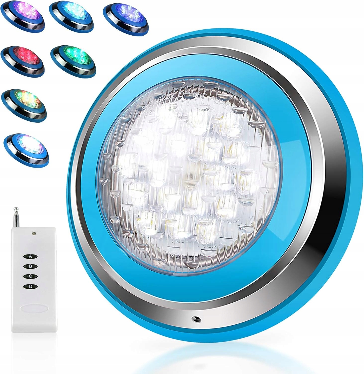 Led bazénové osvetlenie 54 W Rgb, meniace sa farby svetla Roleadro