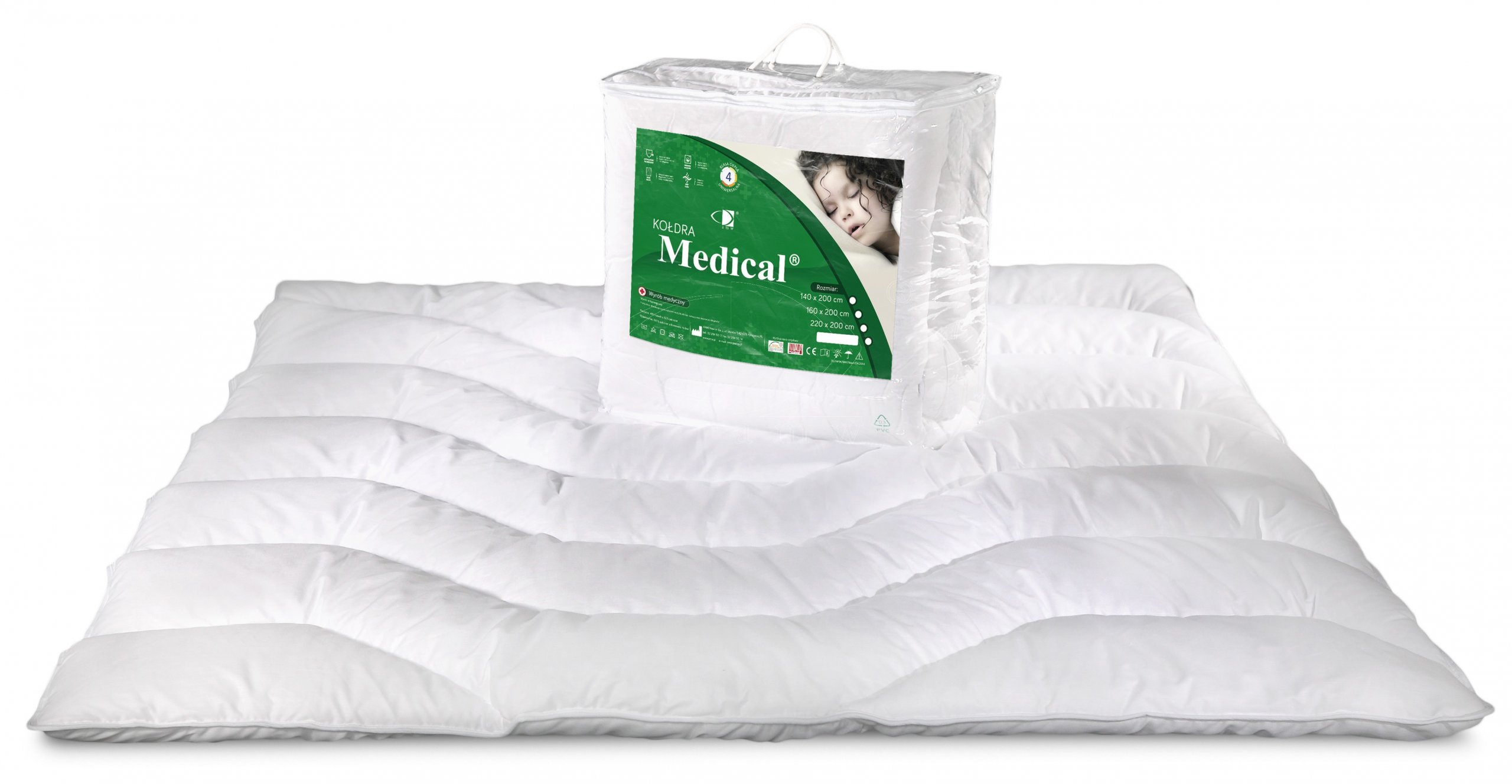 

Kołdra antyalergiczna Medical II 140x200 Amw