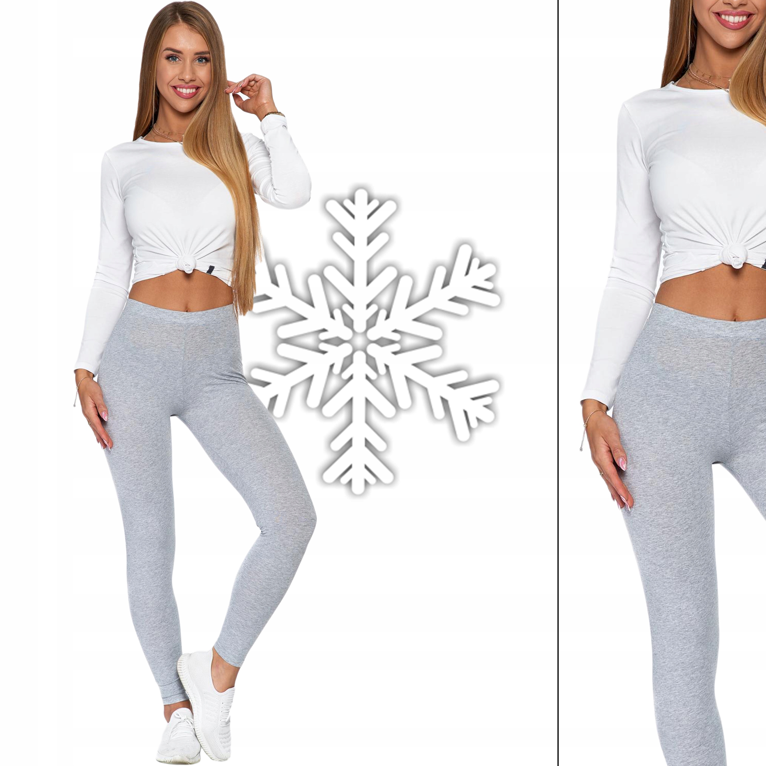 

Moraj Legginsy Ocieplane Mocno Kryjące jszary 2XL
