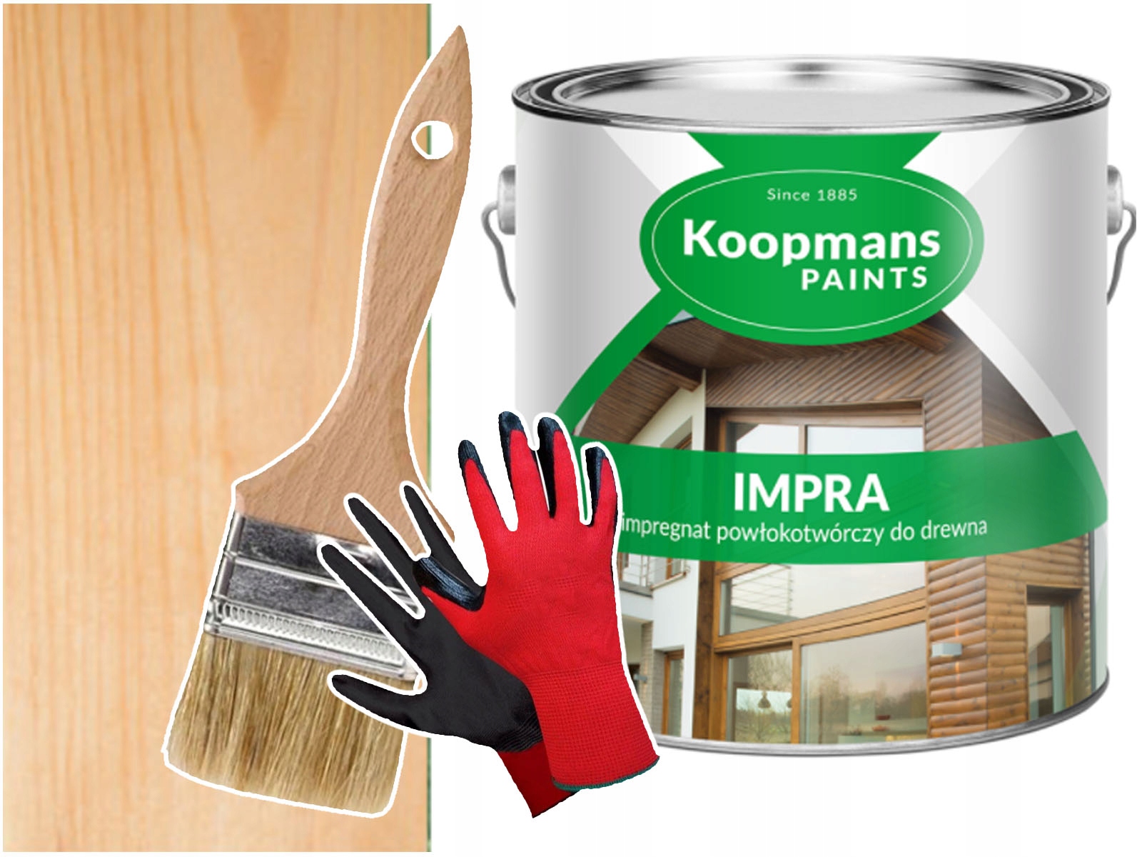 

Impra Impregnat do Drewna Bezbarwny Uv 20L