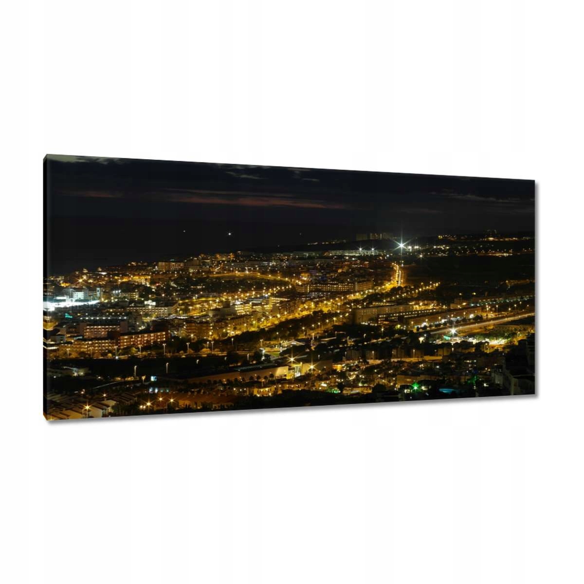 Obrazy 115x55 Krajina v nočním vidění