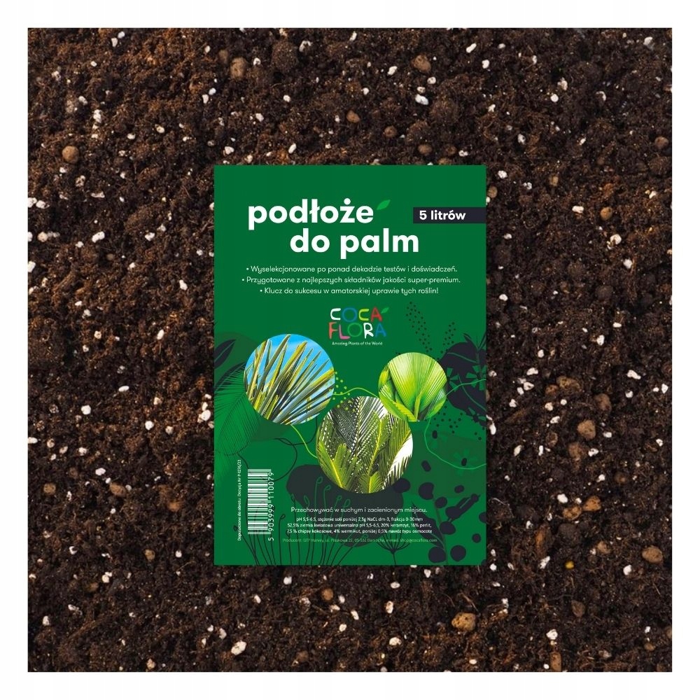 

Podłoże ziemia mix do Palm Premium