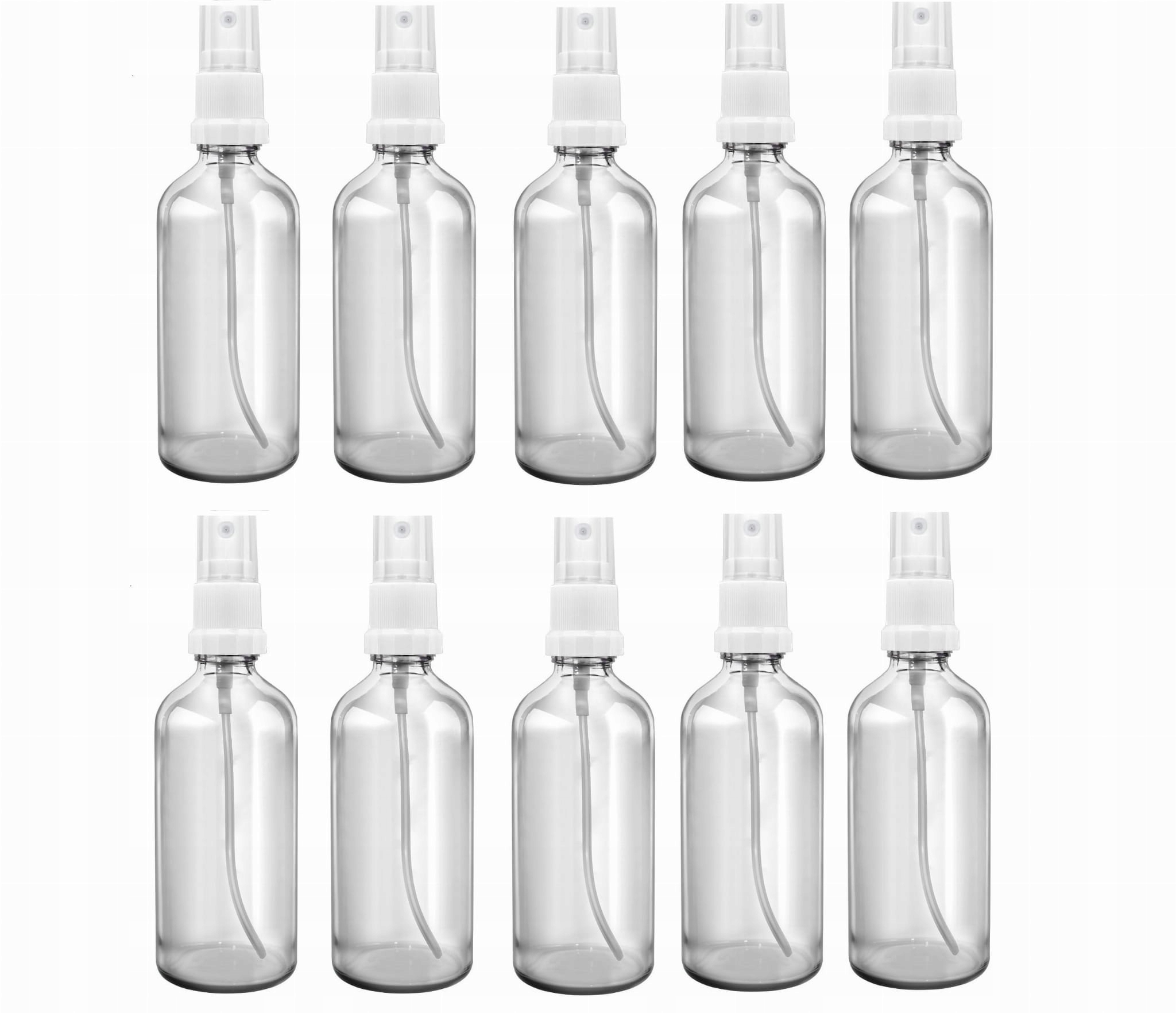 

Butelka Szklana 100ml Bezbarwna Z Atomizerem B x10