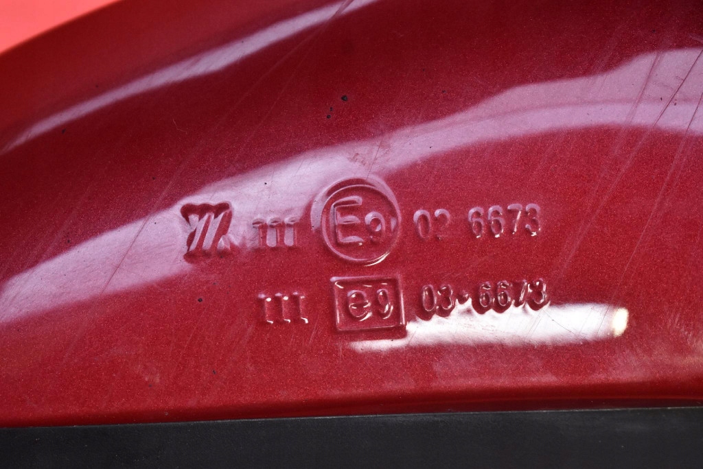 mirror right red EU 026673 OPEL MOKKA A 12-15 7 PIN