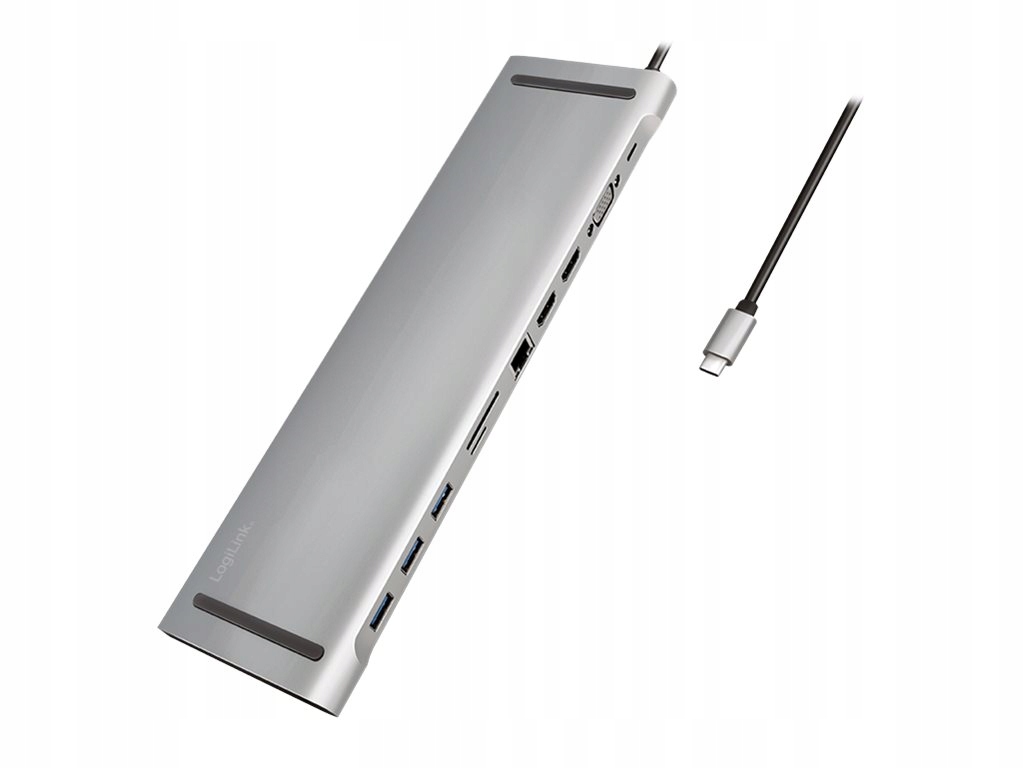 Logilink UA0373 Stacja Dokująca Usb C 11 Portów