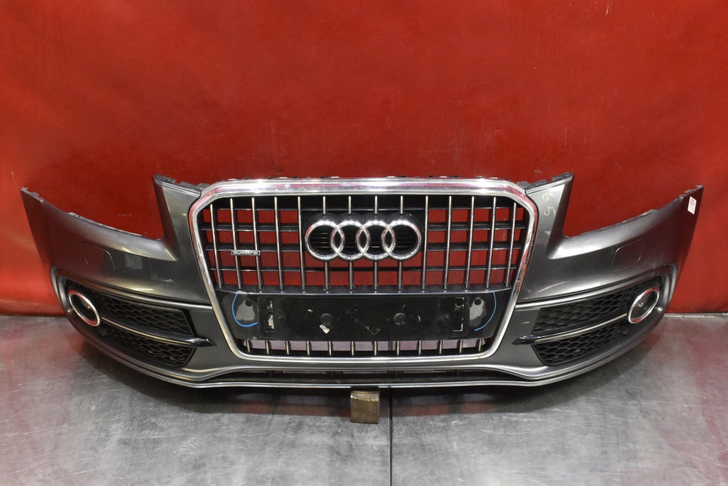 bumper front front grey S-LINE PDC 8R0807437AB AUDI Q5 8R LIFT 12-17