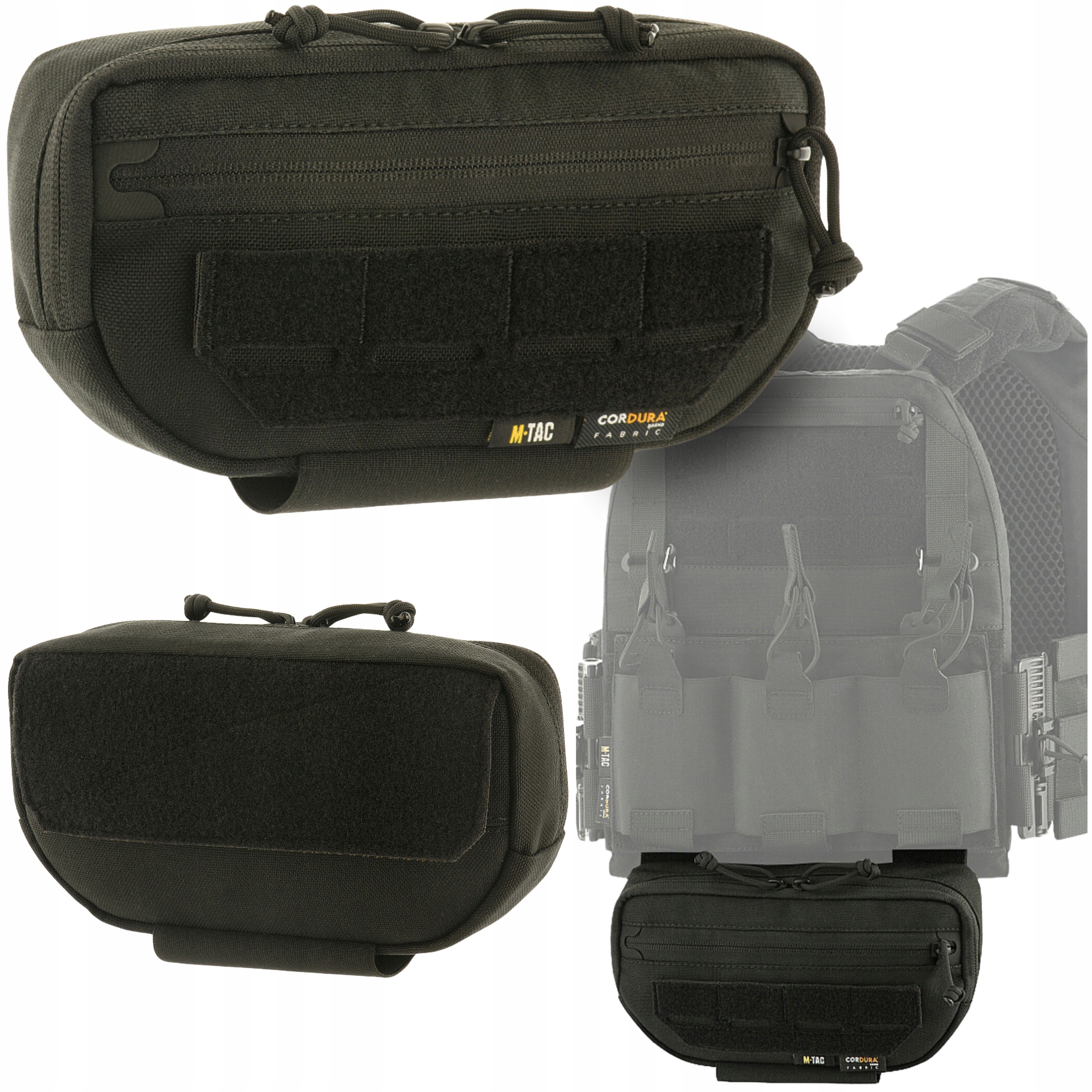 Kieszeń Do Kamizelki Taktycznej Dangler Saszetka M-tac Gen.ii Elite Czarna