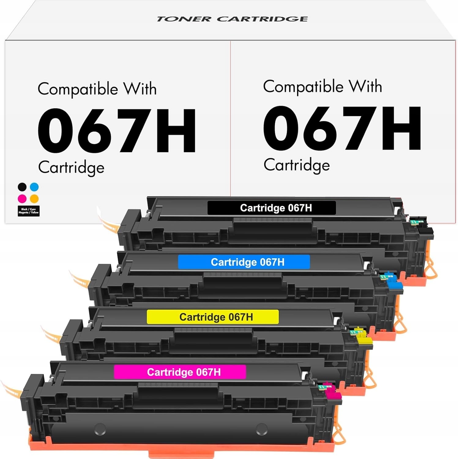 4x toner do Canon i-SENSYS LBP-631cw LBP-633cdw MF651cw MF655cdw CRG-067
