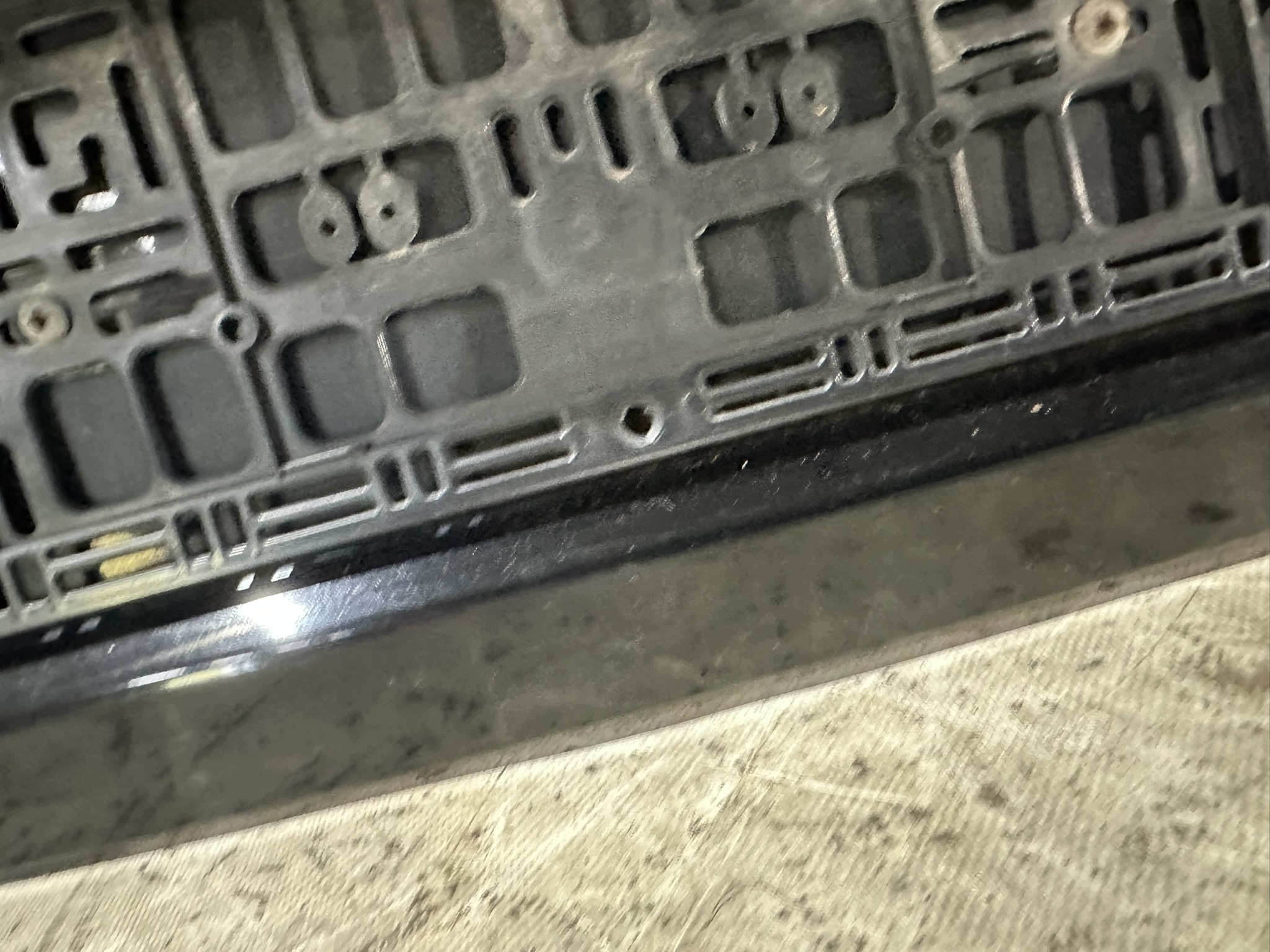 trunk door boot BMW E39 sedan FL SCHWARZ II 668/9