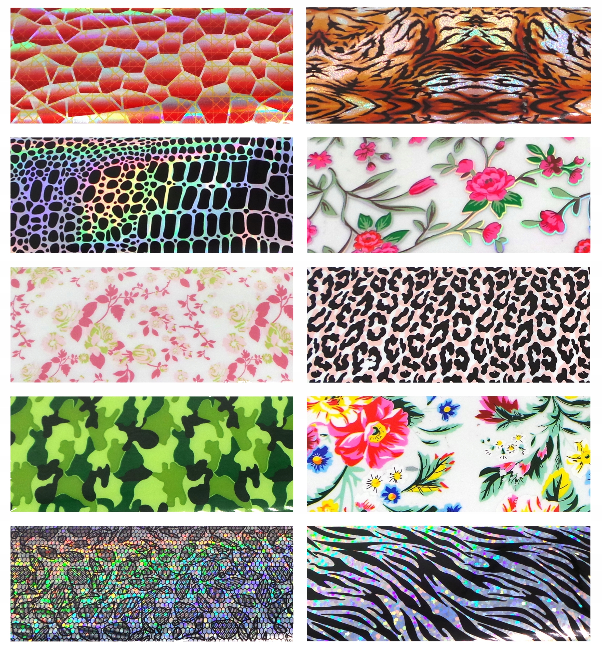 FOLIA TRANSFEROWA 100cmx4cm WZORKI KWIATKI Rodzaj Folia transferowa