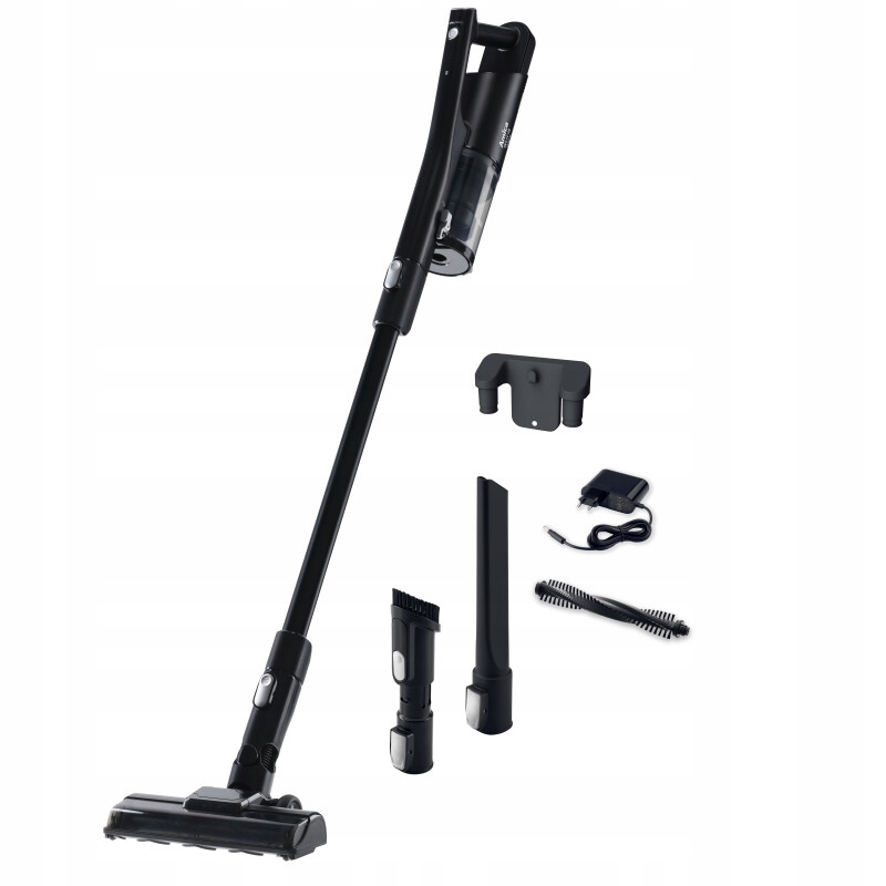 Vertikálny vysávač Amica VM7051 160W čierny, veľa nástavcov, do auta