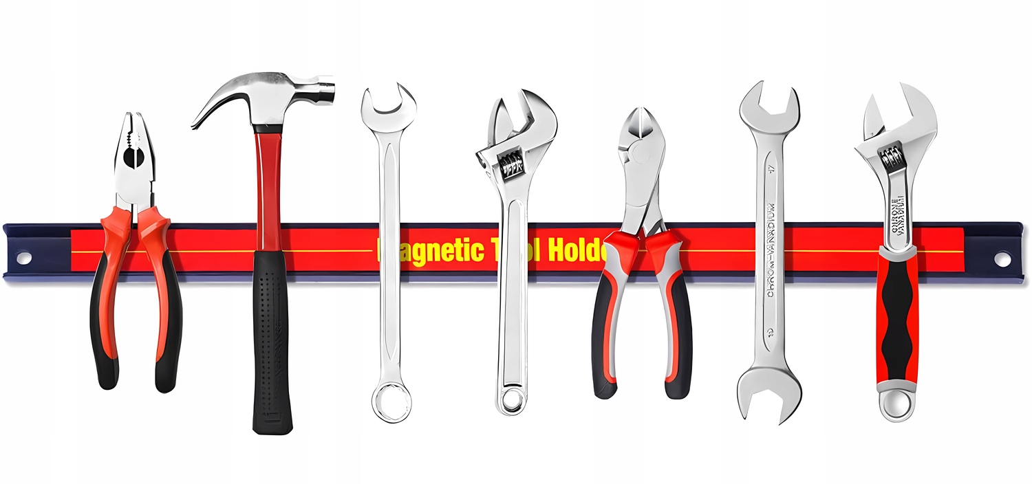 LISTWA MAGNETYCZNA LISTWY MAGNETYCZNE NA NARZĘDZIA 6 SZTUK DŁUGOŚĆ 46 CM Marka Novaza Tech