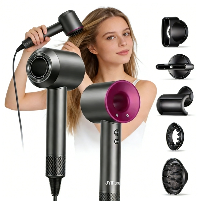 Suszarka do włosów Dryer HD1600 1600 W 3 prędkości jonizacja dyfuzor
