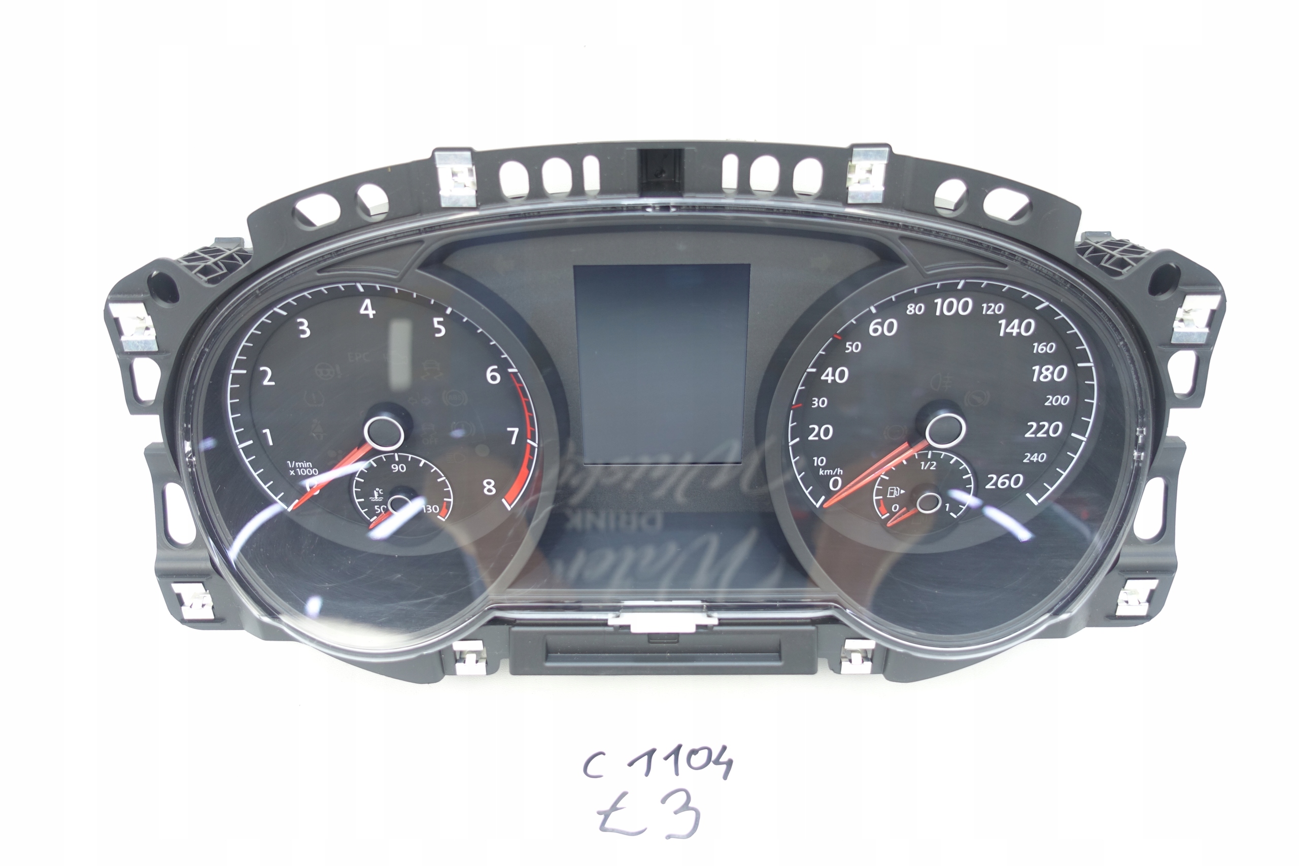 dials dials VW GOLF VII 7 5G 40116KM 5G1920740D