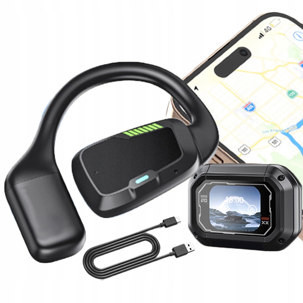 Translator Słuchawki Ai Bluetooth Tłumacz Mowy Język 165 Języków Słuchawka