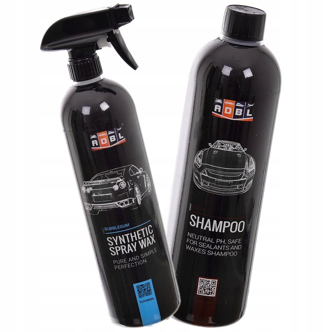 

Adbl Shampoo Szampon Zapach Coli wosk Spray Wax