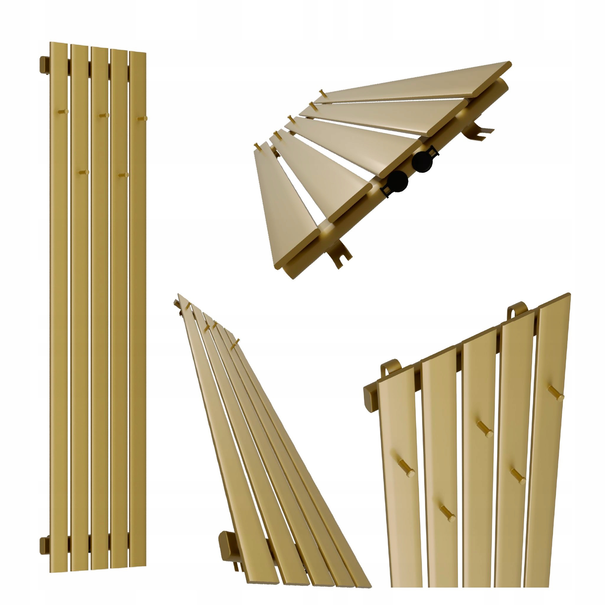 Dekorativní Radiátor Bellohook 180x38 Antik Světlý