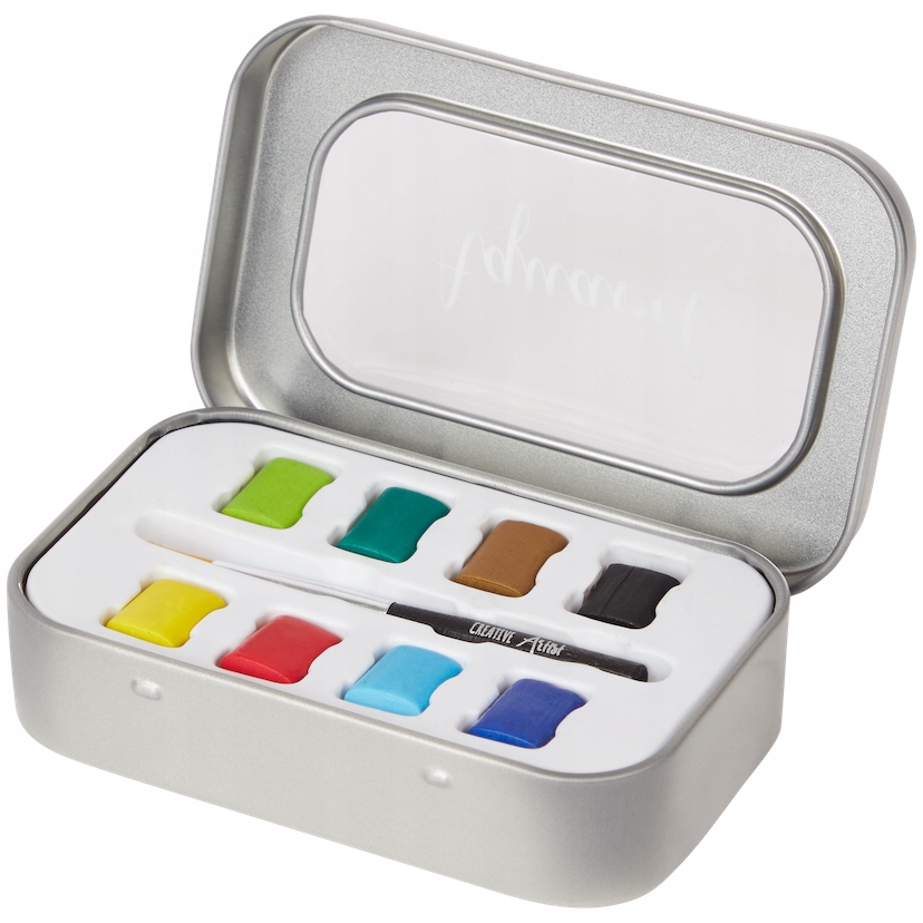 MINI ZESTAW AKWARELI 8 KOLORÓW W PUSZCZE Marka Creative Artist