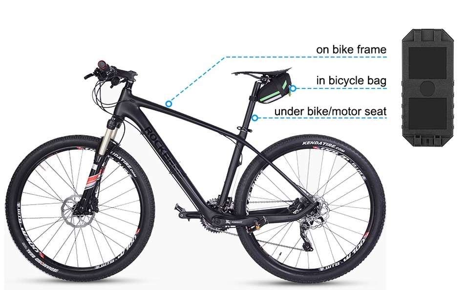 CZUJNIK WSTRZASOW RUCHU ALARM DO ROWERU MOTORU EAN 3701012700014