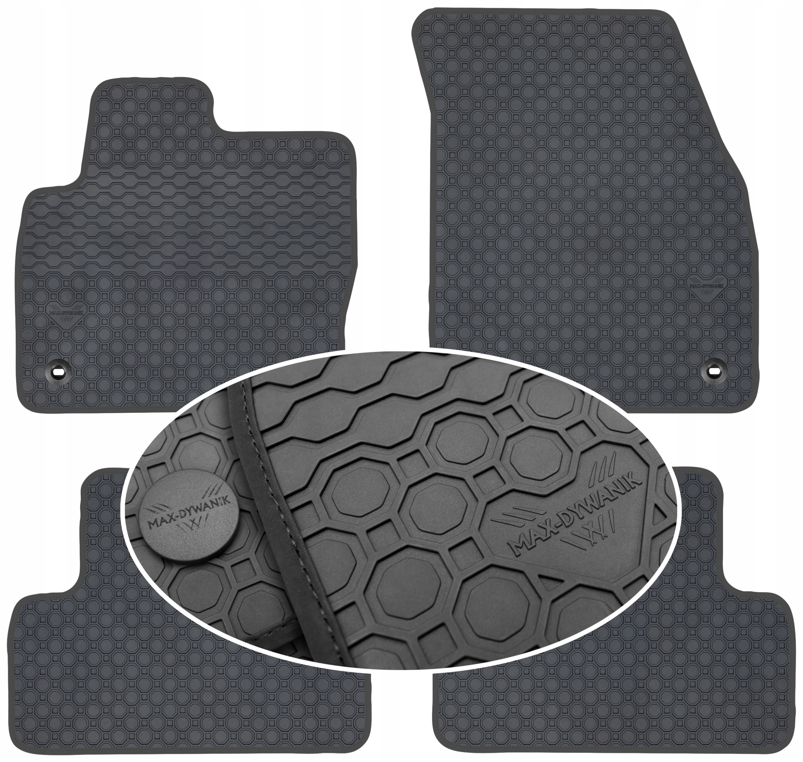 Коврики Max-Коврик резиновые 106269600000 4 el.