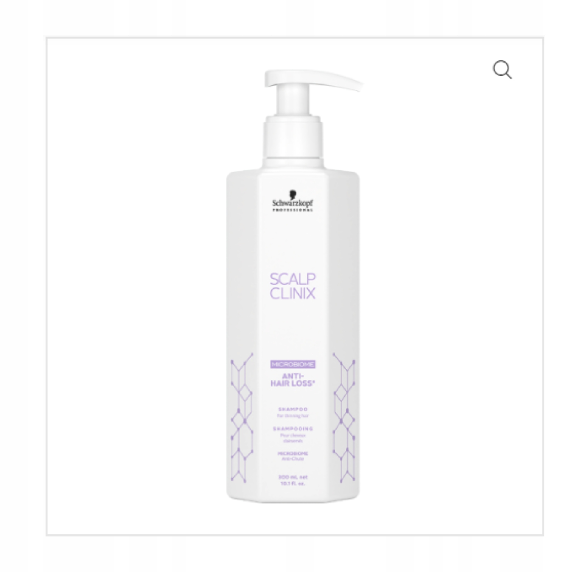 Schwarzkopf Sc Microbiome šampon 300 ml proti vypadávání vlasů