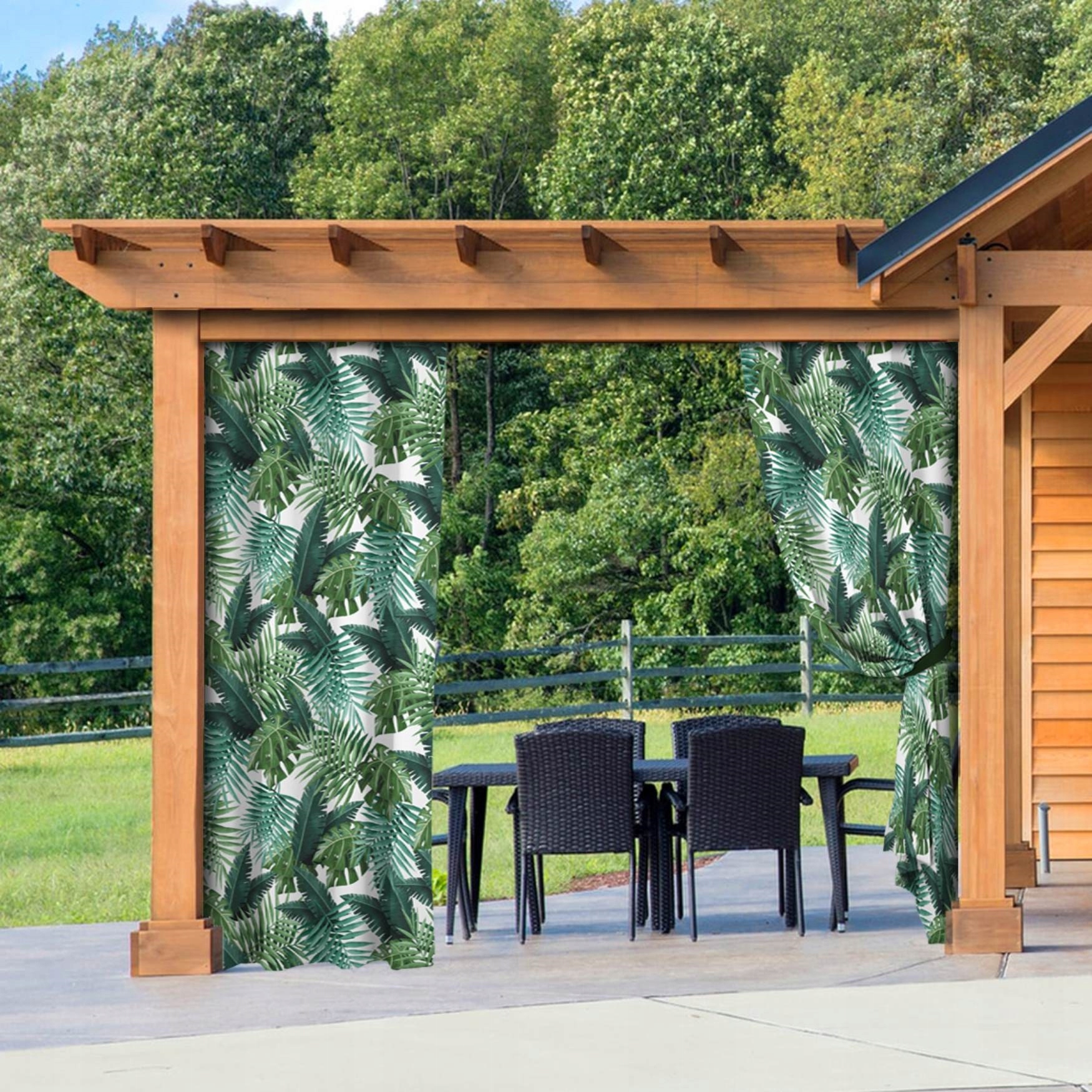 ZASŁONY OGRODOWE 155x220 WODOODPORNE ZASŁONA NA TARAS DO ALTANY TUNEL 002 Producent HomeView