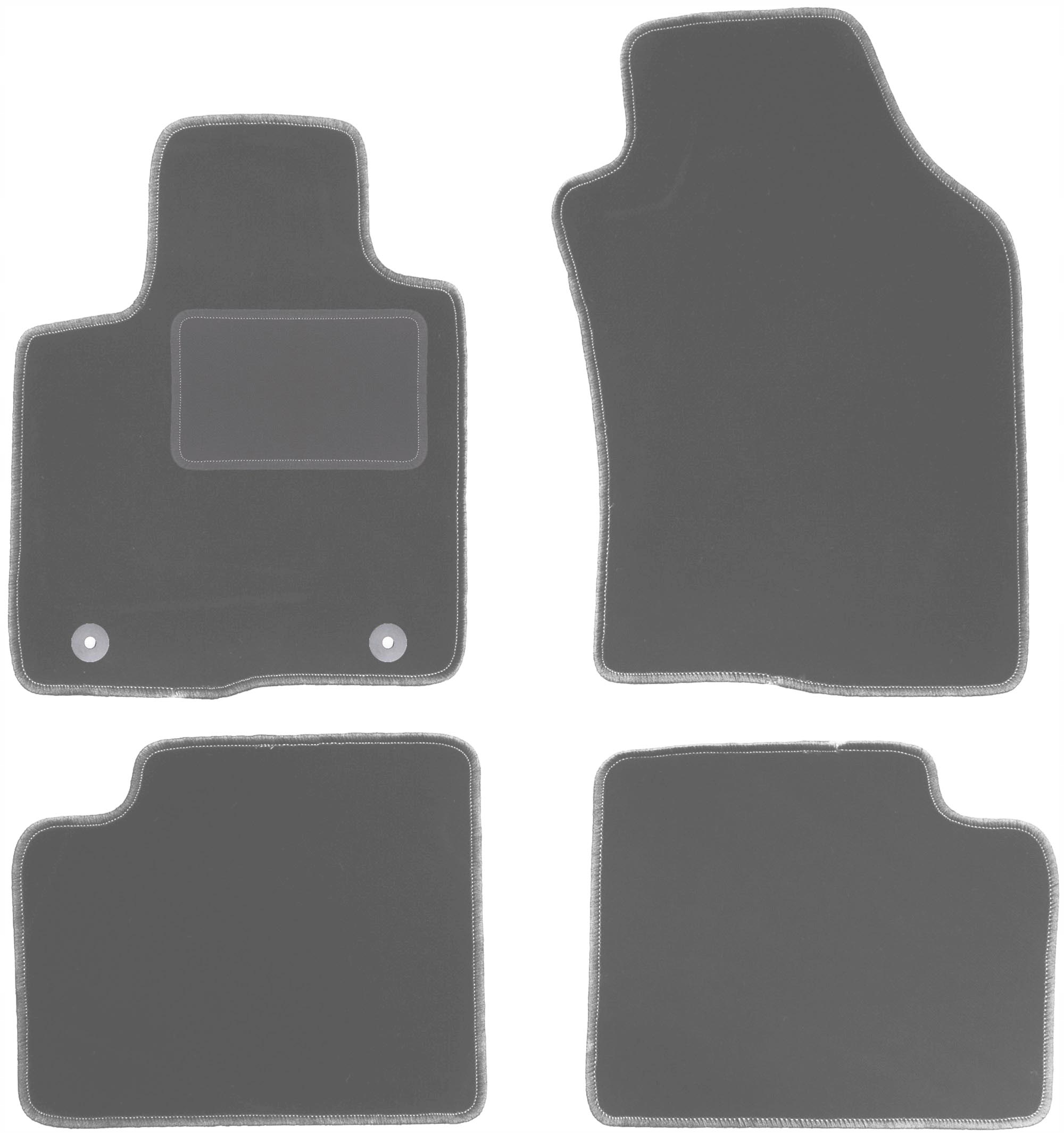 Grafitové autokoberce pro automobily Lancia Ypsilon III hatchback (2011-)