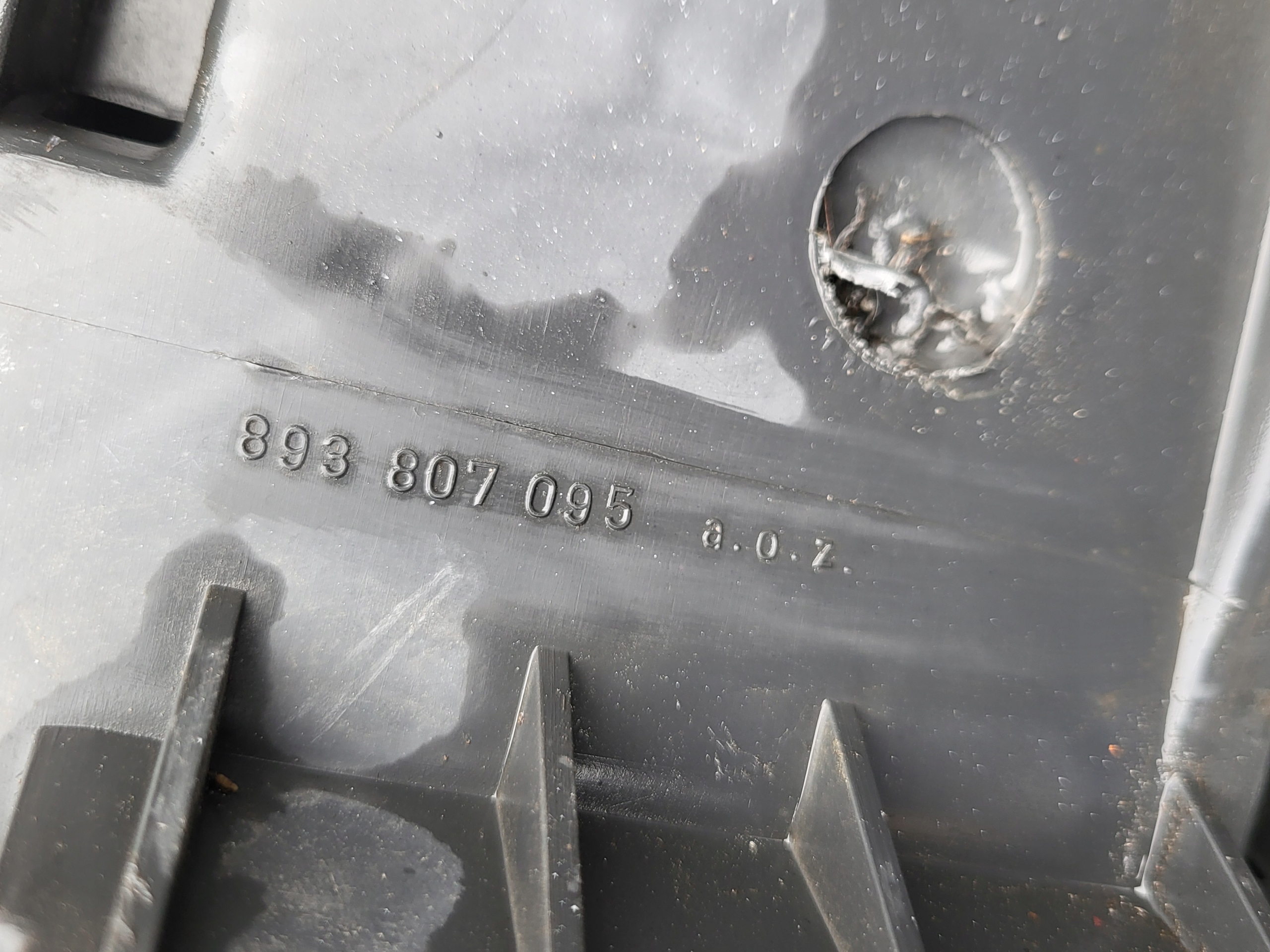 frontstoßstange stoßstangenhalterung halter nebelscheinwerfer AUDI 80 B3 OE