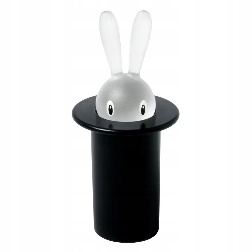 Alessi Magic Bunny Nádoba na Párátka Černá