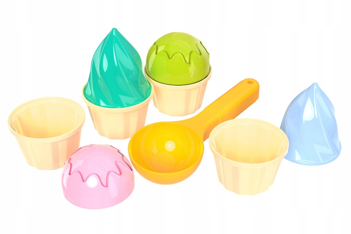 ZABAWKI PIASKU PIASKOWNICY FOREMKI LODY BABECZKI