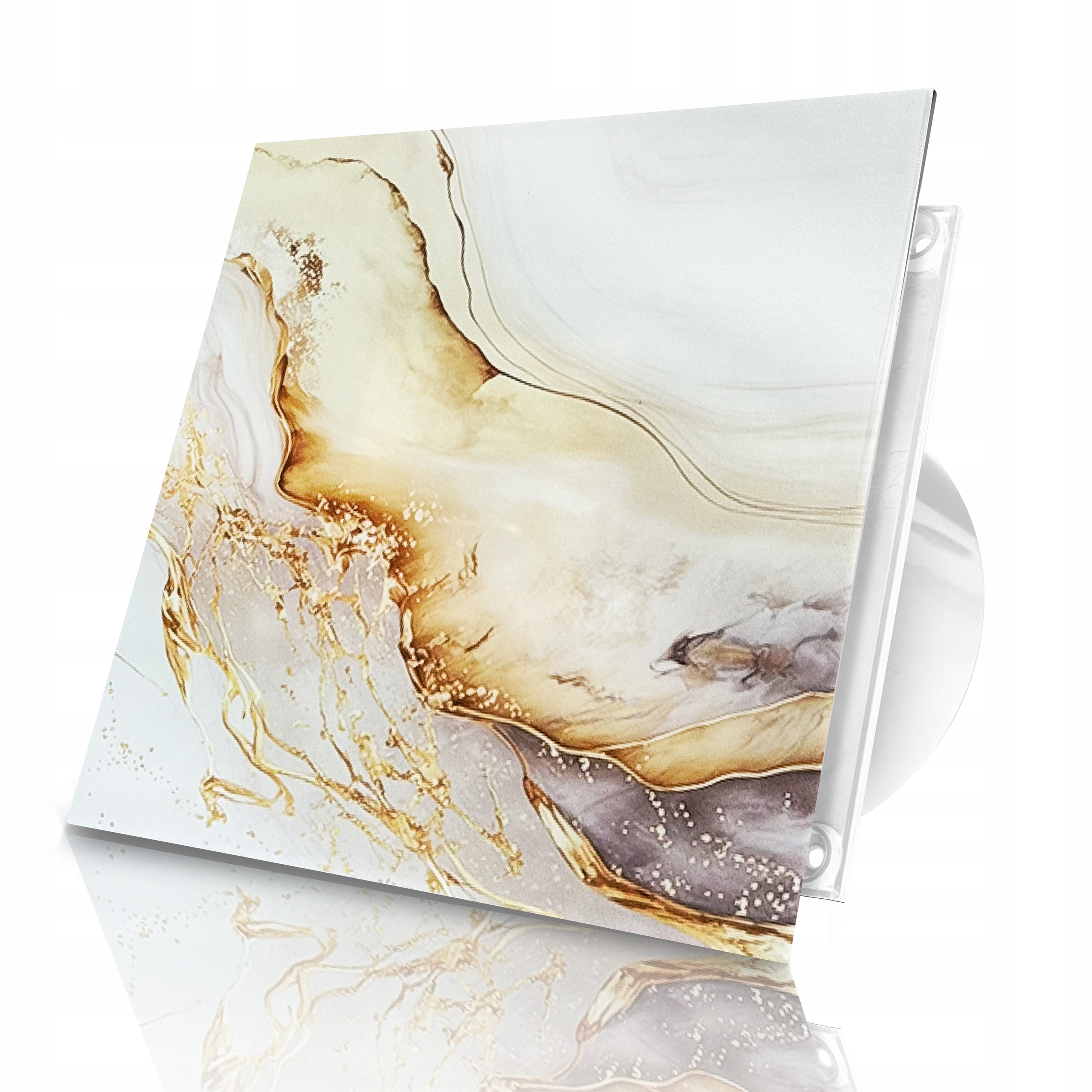 Koupelnový Ventilátor 100 MM Higrostat Časovač 52 Vzorů Zpětná Klapka Bonus